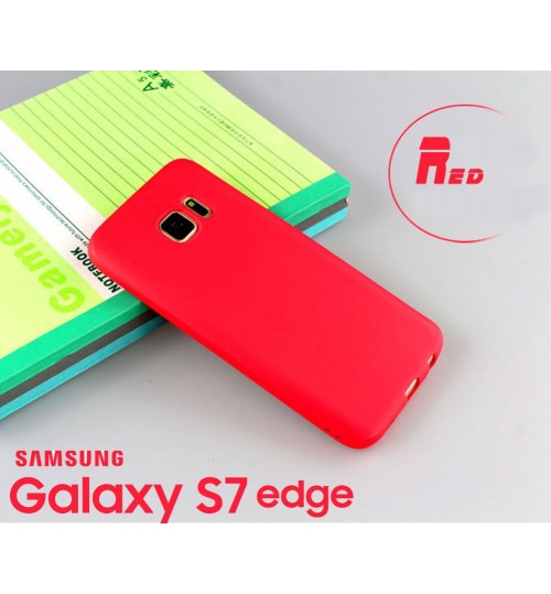 Sumsung Galaxy S7 Edge Case slim fit TPU Soft Gel Case