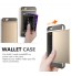 iPhone 6 6s Plus  impact proof hybrid case card holder