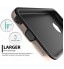 Iphone 6/6S   impact proof hybrid case brushed met