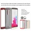 LG G3 hybird bumper with clear back case