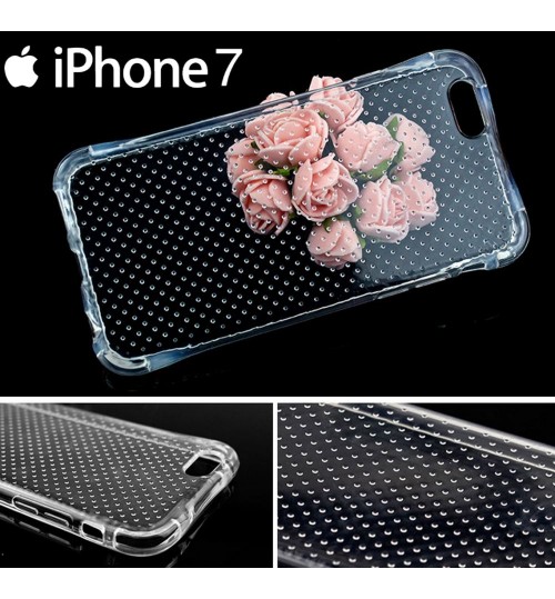 iPhone 7 Clear Case slim fit TPU Soft Gel Case