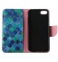 iPhone 7 case wallet leather card holder cover case printed leather