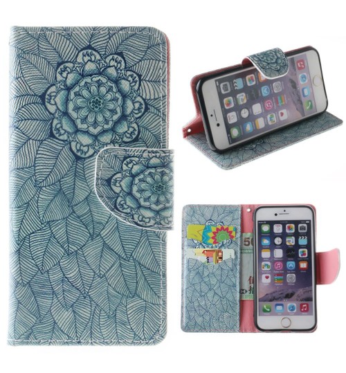 iPhone 6 6s case wallet leather case printed