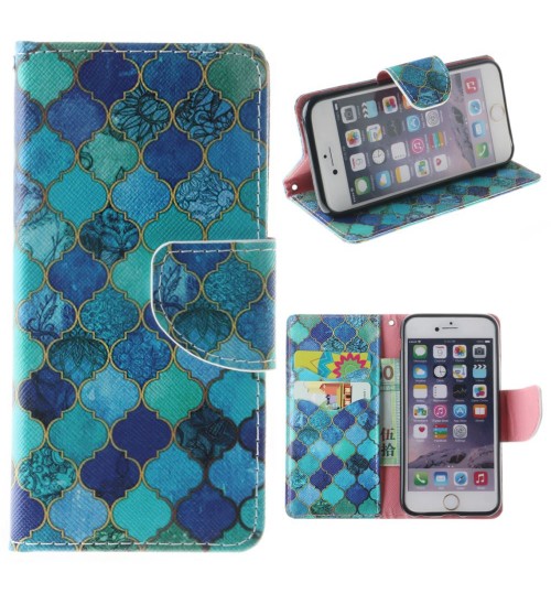 iPhone 6 6s Plus case wallet leather case printed