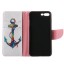 iPhone 7 Plus case wallet leather card holder cover case printed leather