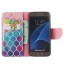 Galaxy S7 case wallet leather case printed