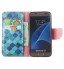 Galaxy S7 case wallet leather case printed