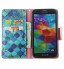 Samsung Galaxy S5 case wallet leather case printed