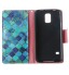 Samsung Galaxy S5 case wallet leather case printed