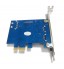 USB 3.0 PCI-E PCI express card with 20 pin header