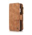 iPhone 7 double wallet leather case detachable