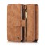 iPhone 7 double wallet leather case detachable