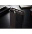 Iphone 7 Plus Contrast Denim Folio Wallet Case Magnetic Closure - Black