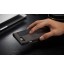 Iphone 7 Plus Contrast Denim Folio Wallet Case Magnetic Closure - Black