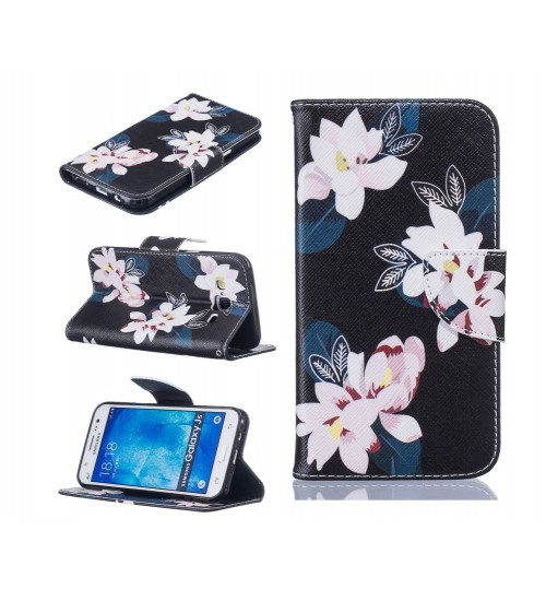 Samsung Galaxy J5 case wallet leather case printed