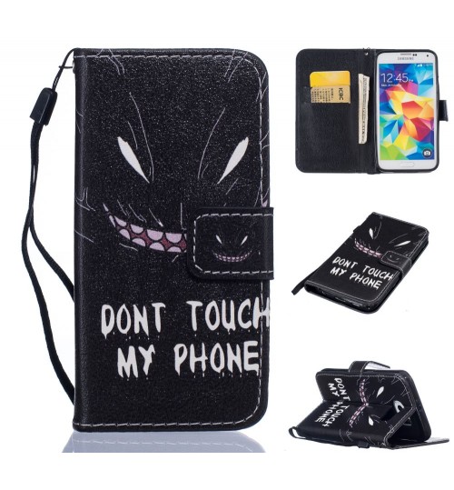 Galaxy S6 case wallet leather case printed