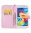 Samsung Galaxy S5 case wallet leather case printed