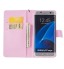 Galaxy S7 EDGE case wallet leather case printed