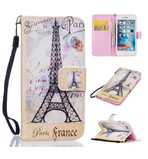 iPhone 6 Plus case wallet leather case printed