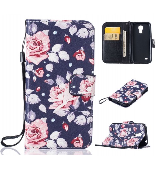 Galaxy S4 Mini case wallet leather case printed