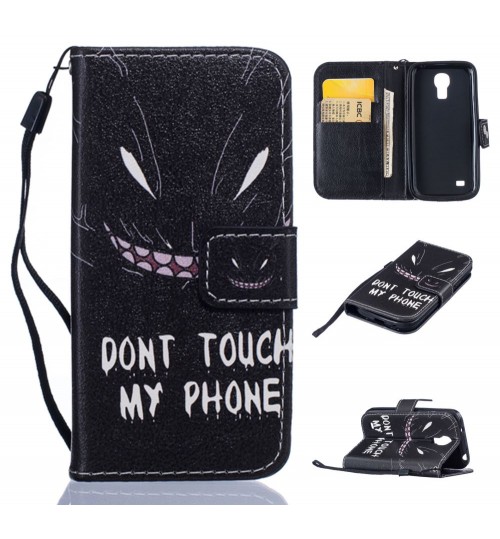 Galaxy S4 Mini case wallet leather case printed