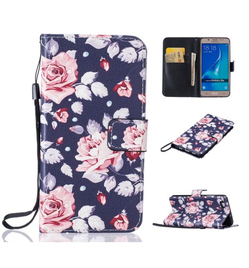 Huawe P8 LITE case wallet leather case printed