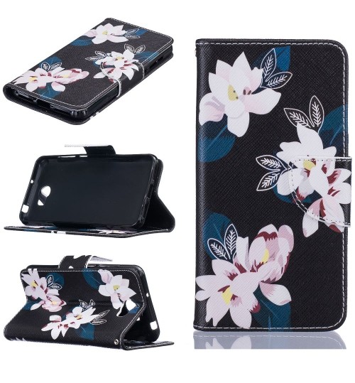 Huawei Y6 Elite case Huawei Y5 II case wallet leather case printed