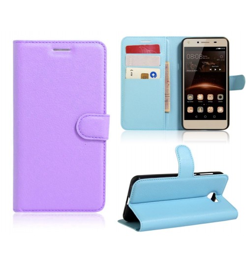 Huawei Y6 Elite case Huawei Y5 II   wallet leather case cover