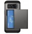 Galaxy S7 edge impact proof hybrid case card holder