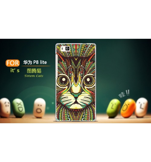 HUAWEI P8 Lite Ultra Thin hard printed case