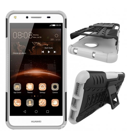 HUAWEI Y5 II Case HUAWEI Y6 ELITE CASE Heavy Duty Kickstand case