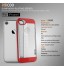 iphone 7 hybird bumper with clear back case