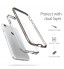 iPhone 7 case plating bumper with clear tpu back case Two-piece bumper case