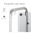iPhone 7 case plating bumper with clear tpu back case Two-piece bumper case