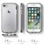 iPhone 7 case plating bumper with clear tpu back case Two-piece bumper case