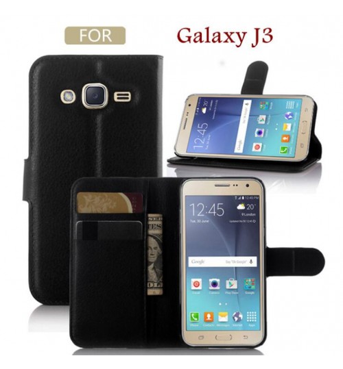 Samsung Galaxy J3 case wallet leather case