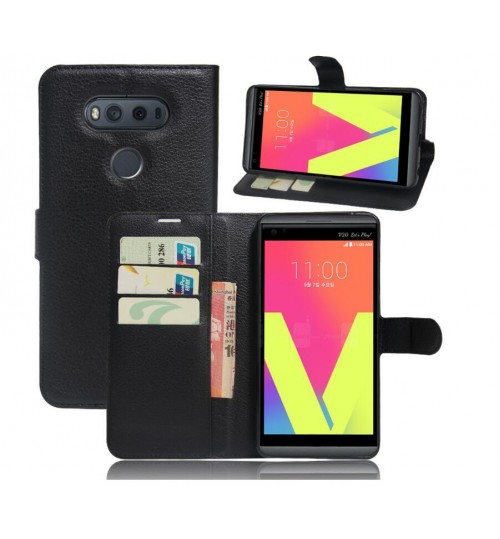 LG V20 Wallet leather cover case + combo