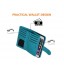 Iphone 7 double wallet leather case detachable