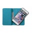 Iphone 7 double wallet leather case detachable