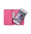 Iphone 7 plus double wallet leather case detachable