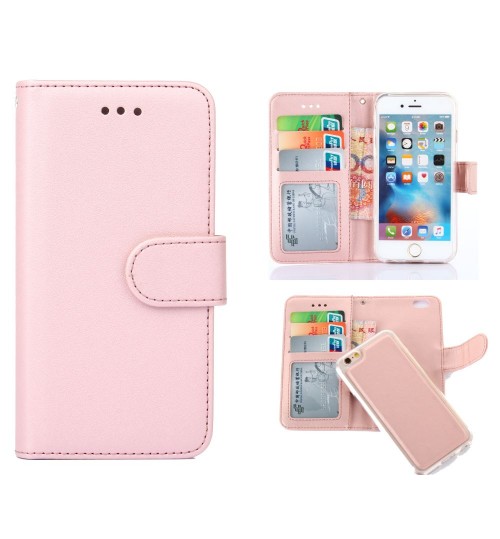 iPhone 7 detachable slim wallet leather case