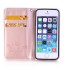 iPhone 5 5s se Premium Embossing wallet leather case