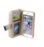iPhone 6 6s bling leather wallet case detachable zip