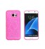 Galaxy s7 edge bling leather wallet case detachable zip