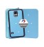 Galaxy S5 detachable full wallet leather case