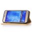 Galaxy J5 Premium Leather Embossing wallet Folio case