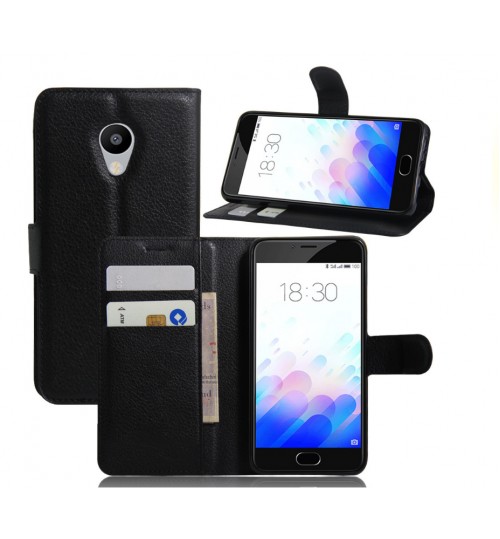 MEIZU M3S case wallet leather case