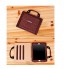 Ipad 2 3 4 Luxury Handle Bag folio PU Leather Case Cover With Stand