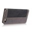 Iphone 7 contrast denim folio wallet case magnetic closure