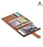 iPhone 6 6s case double wallet 12 cards leather detachable case